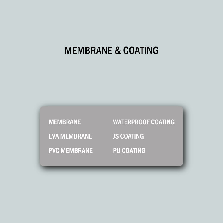 waterproof materials membrane factory