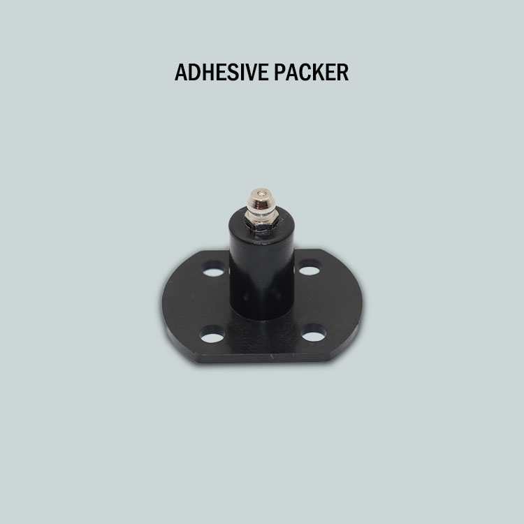 adhesive packer for epoxy