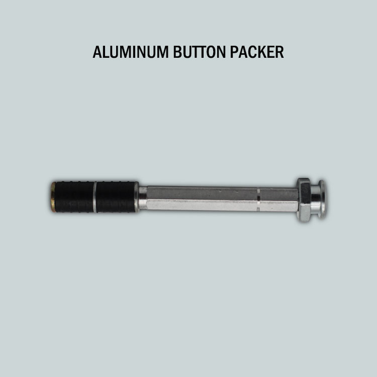 aluminum packer with flat head