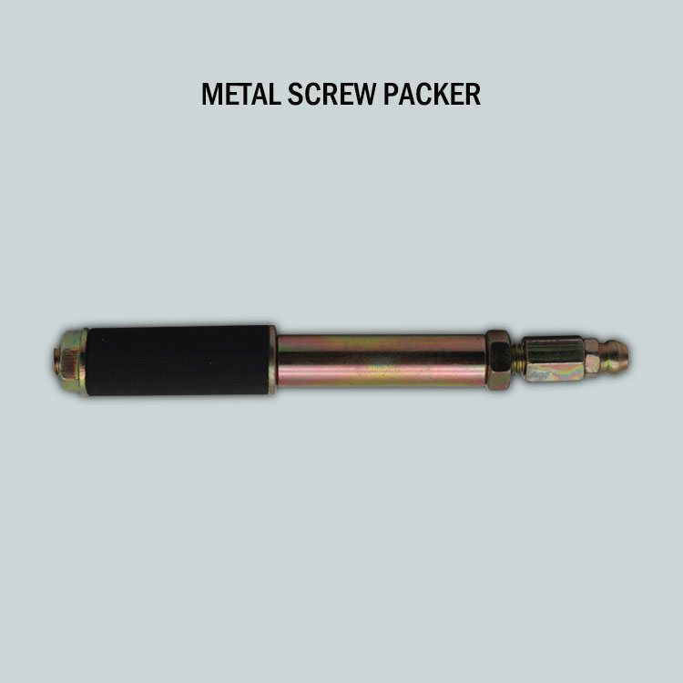 removable brass screw packer