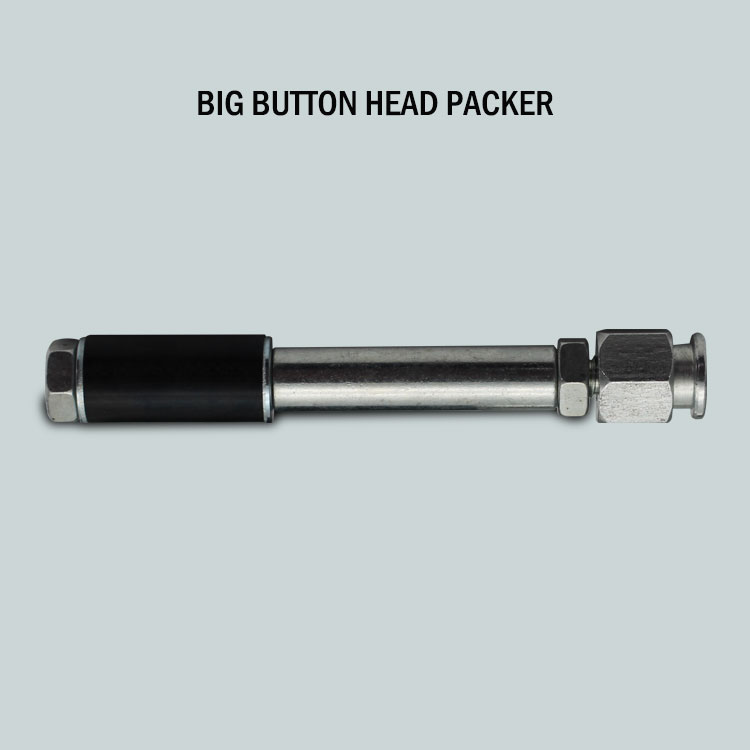 big button flat head 16mm injection packer supplier