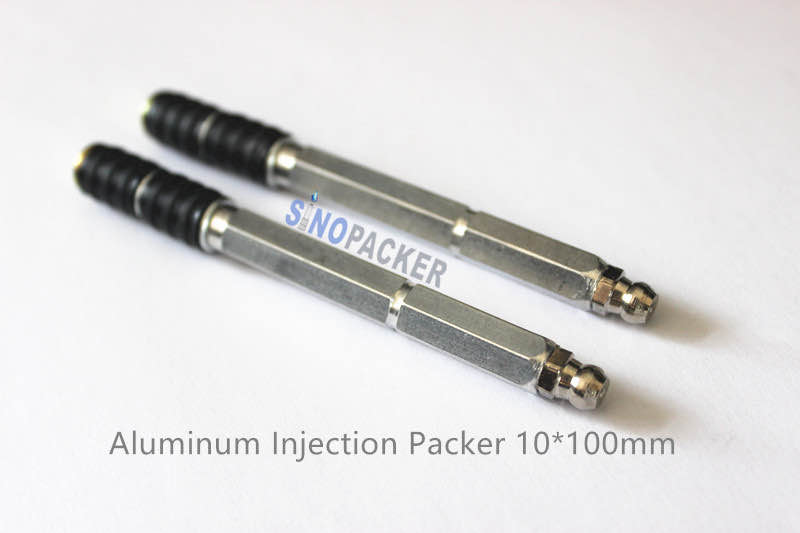 Aluminum injection packer in stock - sinopacker